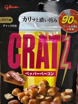 グリコ クラッツペッパーベーコン 63g