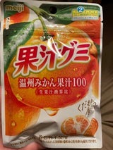 明治 果汁グミ温州みかん 54g