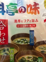 マルコメ お徳用 料亭の味みそ汁 12食 216g