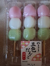 ヤマザキ 三色団子 3個