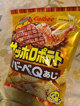 カルビー サッポロポテトバーベキュー味 72g