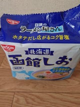 日清のラーメン屋さん函館しお 5食パック 395g