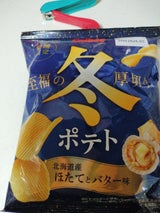 カルビー 冬ポテト北海道産ほたてとバター味 60g