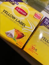 リプトン イエローラベル ティーバッグ 2g×50